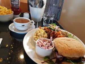 Whale Tail Burger  at The Whale Tail Cafe in Lancaster