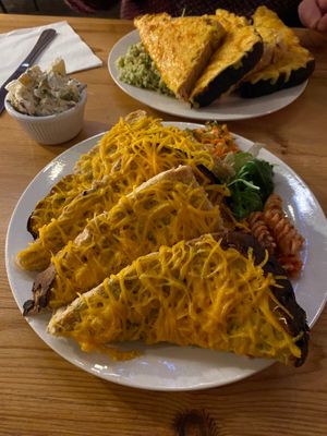 Vegan cheesy garlic bread ☺️ at The Egg Cafe in Liverpool