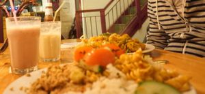 Meal at The Egg Cafe in Liverpool