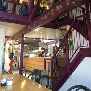 Bright and airy at The Egg Cafe in Liverpool