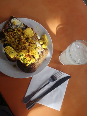  at The Egg Cafe in Liverpool