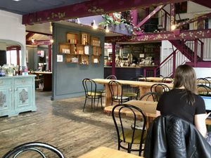   at The Egg Cafe in Liverpool