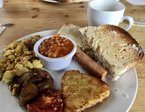   at The Egg Cafe in Liverpool