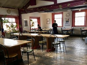   at The Egg Cafe in Liverpool