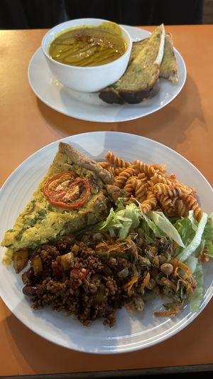   at The Egg Cafe in Liverpool