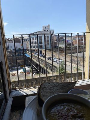   at The Egg Cafe in Liverpool