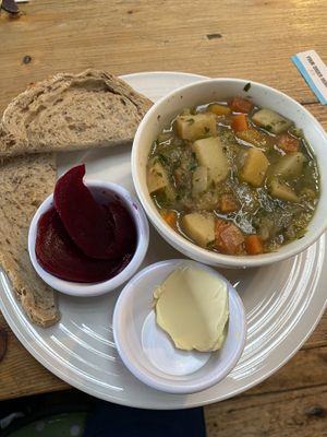   at The Egg Cafe in Liverpool