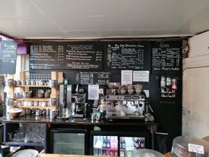 Menu at The Egg Cafe in Liverpool