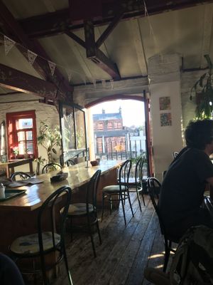 Interior  at The Egg Cafe in Liverpool