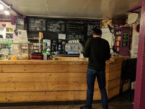 Counter at The Egg Cafe in Liverpool