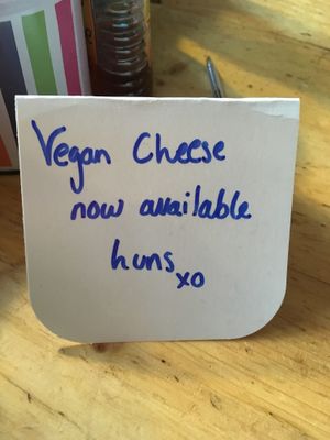 Best news!  at The Egg Cafe in Liverpool