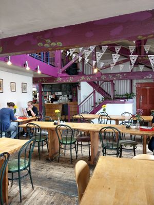 Interior  at The Egg Cafe in Liverpool