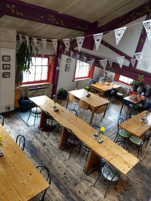 Interior  at The Egg Cafe in Liverpool