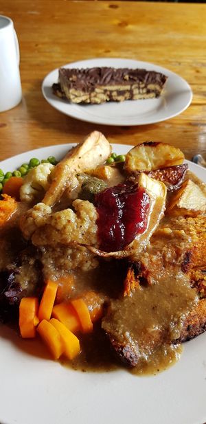 Vegan roast and legendary cocoa crunch at The Egg Cafe in Liverpool