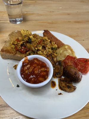 Small breakfast £6 including a drink!  at The Egg Cafe in Liverpool