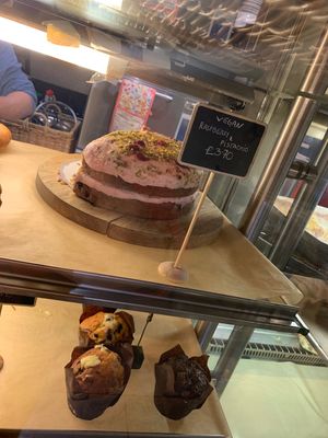 Vegan cakes at Tide Tables in Richmond Upon Thames