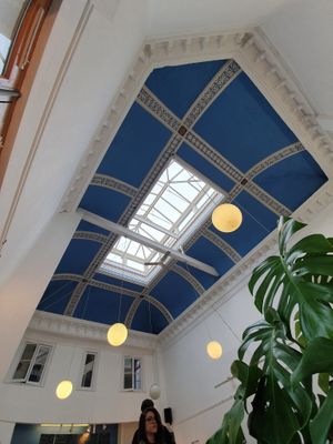 Inside of the Blue Moon Cafe at Blue Moon Cafe in Sheffield