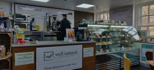 serving area of cafe at Well Natural in Salisbury
