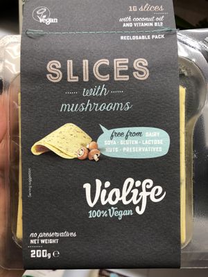 So good, first time I tried this mushroom violife cheese and was amazing! at The Health House in Chatham