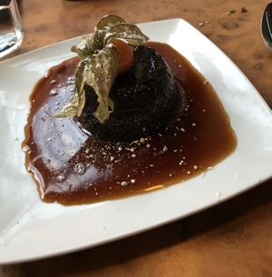 Sticky toffee pudding at Herbies in Exeter