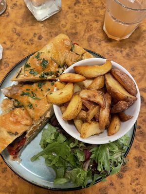 Vegetable ciabatta   at Herbies in Exeter