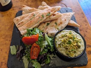 White bean pate at Herbies in Exeter