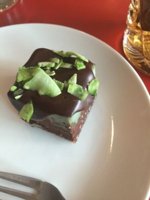 Mint slice at Silvoplee in Helsinki