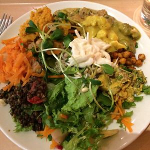 Lunch buffet at Silvoplee in Helsinki