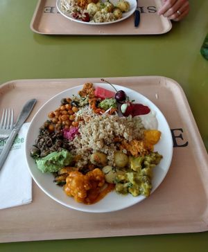 Buffet at Silvoplee in Helsinki