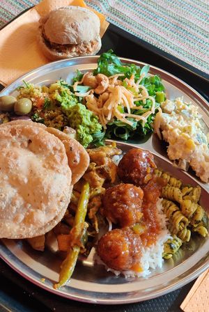 Everything was really tasty, this cost 12,5€ at Gopal in Tampere