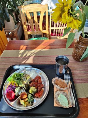 This plate cost me less than 10€ at Gopal in Tampere