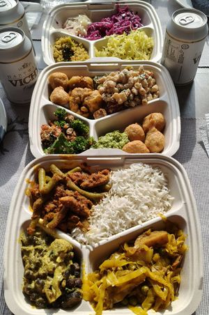 Take away lunch for the family 😍 at Gopal in Tampere