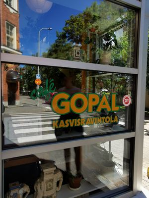 Entrance at Gopal in Tampere