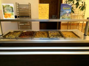 Buffet - hot items at Country Life in Marseille