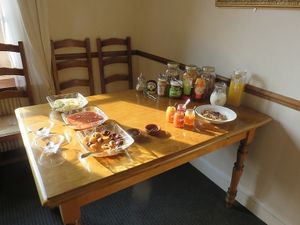 Breakfast at La Maison du Vert at La Maison du Vert in Ticheville