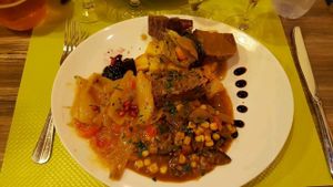 plat du jour  at Aquarius in Paris