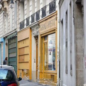 A view from outside the restaurant at Grand Appetit in Paris