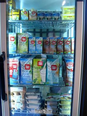 Part of the health food section of the place. at Guen Mai in Paris