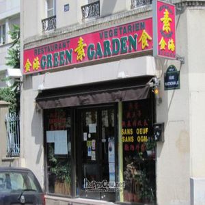 Outside Green Garden at Green Garden in Paris