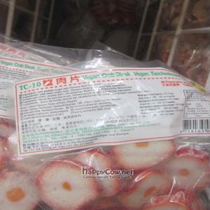 Fake crab meat at Green Garden in Paris