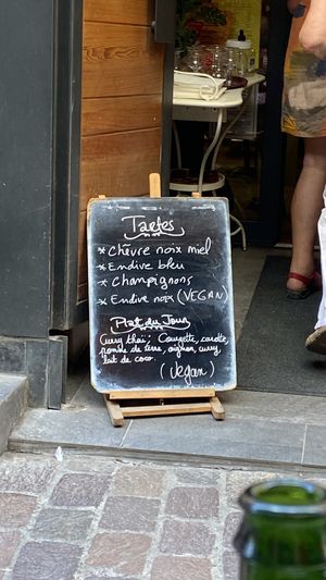 Menu  at La Faim des Haricots - Puits Vert in Toulouse