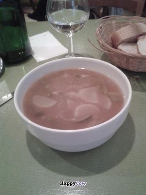 Boulgour-vegetables soup at La Faim des Haricots - Puits Vert in Toulouse