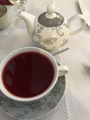 Hibiscus tea at Manger Autrement in Toulouse
