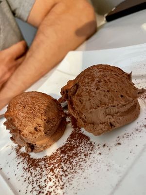 Chocolate mouse  at Manger Autrement in Toulouse