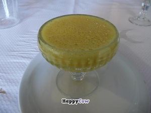 Vegan indian dessert at Manger Autrement in Toulouse