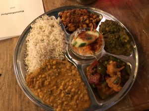 Vegan platter 💛  at Satyam in Berlin
