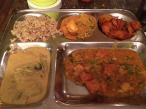 From the buffet - outstanding at Satyam in Berlin