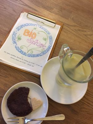 Richtig süßes Café!! at Biosphaere in Berlin