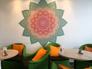 inside at Osho's Place in Cologne