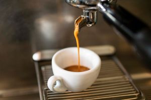 Frisch gebrühter Kaffee at Osho's Place in Cologne